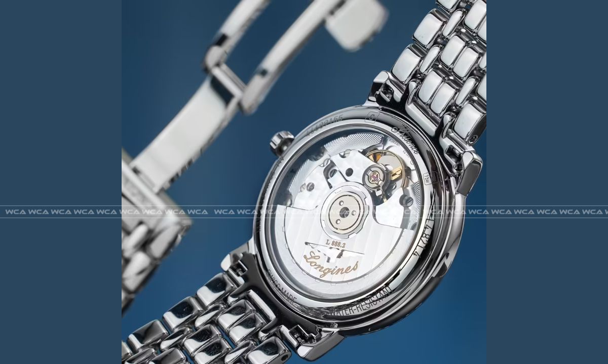Bộ máy Longines chính hãng vận hành ổn định, hoàn thiện tinh xảo