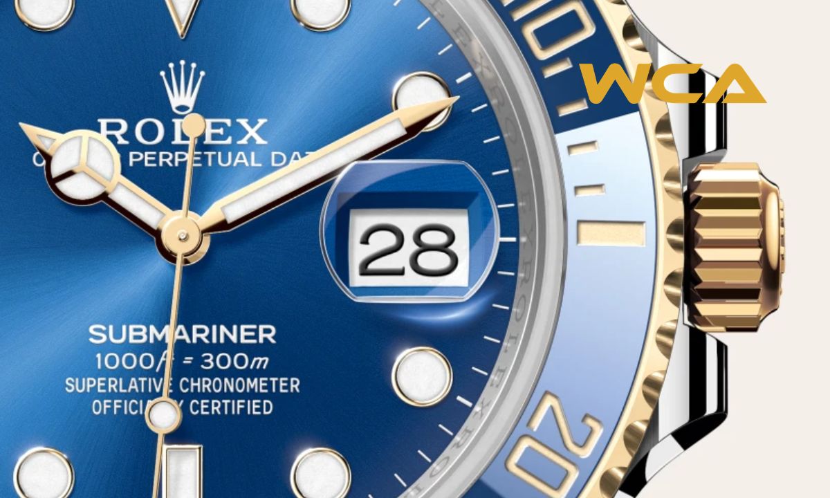 Chữ in trên mặt số Rolex chính hãng sắc nét, đồng đều, đúng phông và cân đối