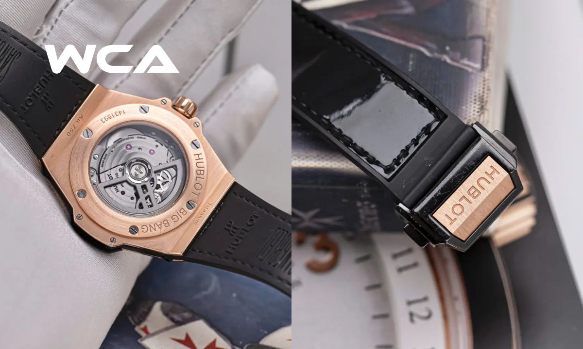 Khóa và mặt đáy đồng hồ Hublot
